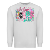 Dove Grey Oh for peeps sake cowhide Easter Day Premium Sweatshirt - HowdyJamesFarm