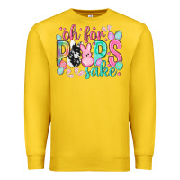 Lemon Oh for peeps sake cowhide Easter Day Premium Sweatshirt - HowdyJamesFarm