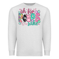 Oatmeal Heather Oh for peeps sake cowhide Easter Day Premium Sweatshirt - HowdyJamesFarm