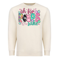 Sandshell Oh for peeps sake cowhide Easter Day Premium Sweatshirt - HowdyJamesFarm