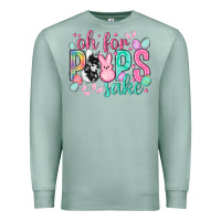 Seafoam Oh for peeps sake cowhide Easter Day Premium Sweatshirt - HowdyJamesFarm