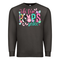 Smoke Oh for peeps sake cowhide Easter Day Premium Sweatshirt - HowdyJamesFarm