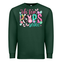 Sports Green Oh for peeps sake cowhide Easter Day Premium Sweatshirt - HowdyJamesFarm