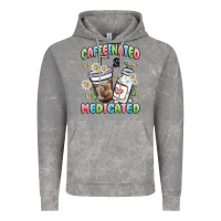 Cloud Rock caffeinated and medicated Vintage Hoodie - MaliasSmallBusiness