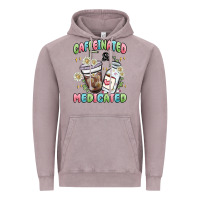 Vintage Zinc caffeinated and medicated Vintage Hoodie - MaliasSmallBusiness