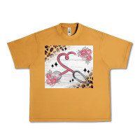 Peanut Butter customized leopard floral nurse Urban Heavy Tee - MaliasSmallBusiness