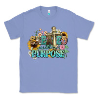 Colony Blue created with a purpose Classic Tee - NancyCooperArtShop
