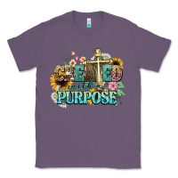 Lavender created with a purpose Classic Tee - NancyCooperArtShop