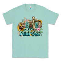 Seafoam created with a purpose Classic Tee - NancyCooperArtShop