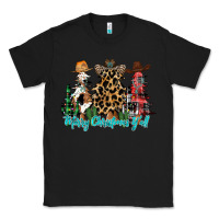 Black merry christmas y'all christmas trees Classic Tee - CowhideDigitalArt