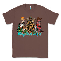Chestnut merry christmas y'all christmas trees Classic Tee - CowhideDigitalArt