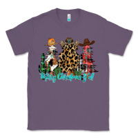 Lavender merry christmas y'all christmas trees Classic Tee - CowhideDigitalArt