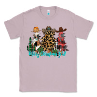 Lilac merry christmas y'all christmas trees Classic Tee - CowhideDigitalArt