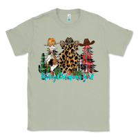 Matcha merry christmas y'all christmas trees Classic Tee - CowhideDigitalArt