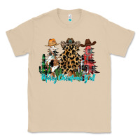Mushroom merry christmas y'all christmas trees Classic Tee - CowhideDigitalArt
