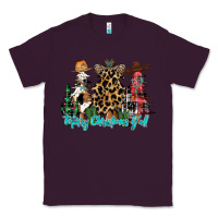 Plum merry christmas y'all christmas trees Classic Tee - CowhideDigitalArt