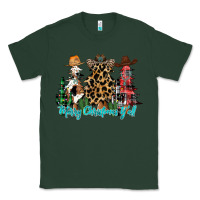 Sports Green merry christmas y'all christmas trees Classic Tee - CowhideDigitalArt