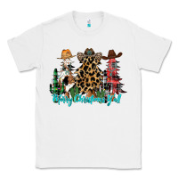White merry christmas y'all christmas trees Classic Tee - CowhideDigitalArt