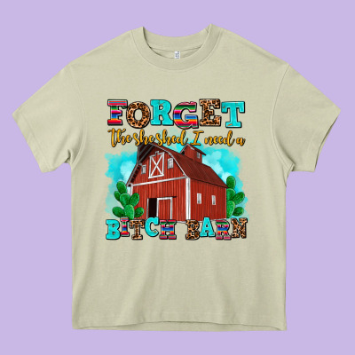 Forget The She Shed I Need A Bitch Barn Heavy Core Tee Designed By Adodesignshop