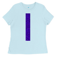 Baby Blue Halloween Key Fob Ladies Tee - BundleAndBundleShop