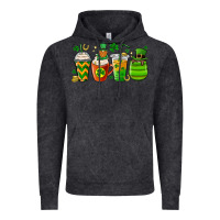 Vintage Black st. patricks day coffee cups Vintage Hoodie - MaliasSmallBusiness