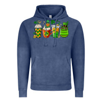 Vintage Denim st. patricks day coffee cups Vintage Hoodie - MaliasSmallBusiness
