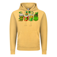 Vintage Mustard st. patricks day coffee cups Vintage Hoodie - MaliasSmallBusiness