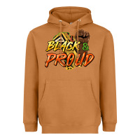 Meerkat black and proud Heavyweight Hoodie - HowdyJamesFarm