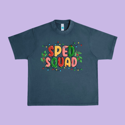 Sped Squad Urban Heavy Tee Designed By Maliassmallbusiness
