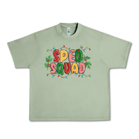 Oil Green sped squad Urban Heavy Tee - MaliasSmallBusiness
