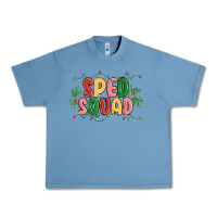 Pebble Blue sped squad Urban Heavy Tee - MaliasSmallBusiness