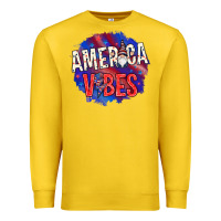 Lemon America vibes with gnome Premium Sweatshirt - HowdyJamesFarm