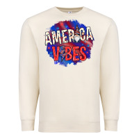 Sandshell America vibes with gnome Premium Sweatshirt - HowdyJamesFarm