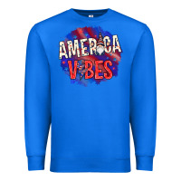 True Royal America vibes with gnome Premium Sweatshirt - HowdyJamesFarm