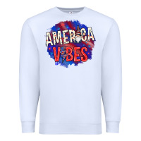 White America vibes with gnome Premium Sweatshirt - HowdyJamesFarm