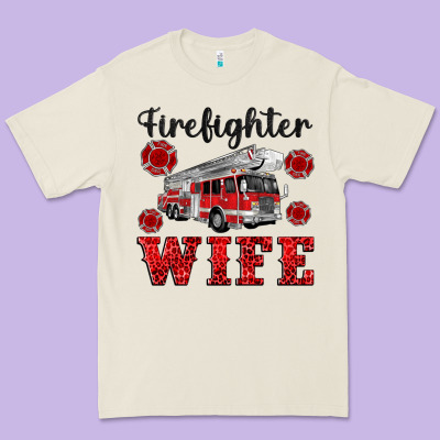 Firefighter Wife Premium Tee Designed By Artiststas