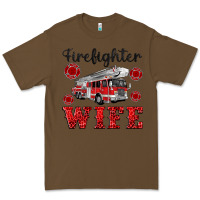 Cacao firefighter wife Premium Tee - Artiststas