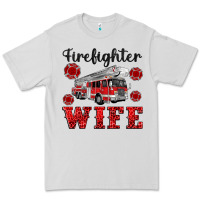 Dove Grey firefighter wife Premium Tee - Artiststas