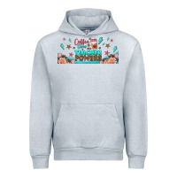 Heather Grey coffe gives me teacher powers libbey glass Urban Hoodie - BundleAndBundleShop