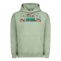 Pigment Oil Green coffe gives me teacher powers libbey glass Urban Hoodie - BundleAndBundleShop