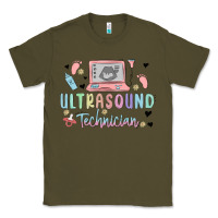 Army Green ultrasound technician Classic Tee - MaliasSmallBusiness