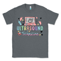 Charcoal Heather ultrasound technician Classic Tee - MaliasSmallBusiness