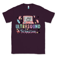 Plum ultrasound technician Classic Tee - MaliasSmallBusiness
