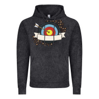 Vintage Black custom name archery Vintage Hoodie - MaliasSmallBusiness