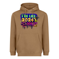 Toasted Coconut i'm like 2024 done Heavyweight Hoodie - CowGirlArtShop