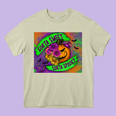 Sorta Sweet Sorta Spooky Mousepad Heavy Core Tee Designed By Bundleandbundleshop