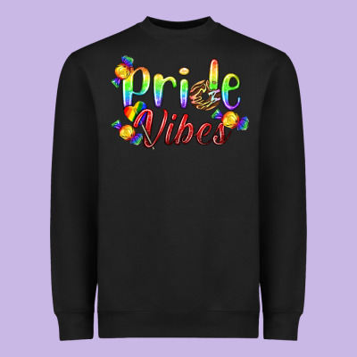 Pride Vibes Lgbtq Heavyweight Sweatshirt Designed By Bundleandbundleshop