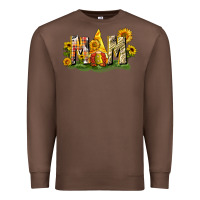 Chestnut Mom gnome sunflower Premium Sweatshirt - CowGirlArtShop