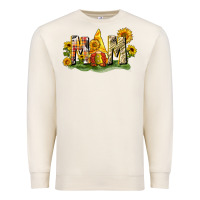 Sandshell Mom gnome sunflower Premium Sweatshirt - CowGirlArtShop