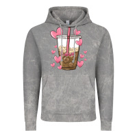 Cloud Rock valentine coffee lover Vintage Hoodie - MaliasSmallBusiness